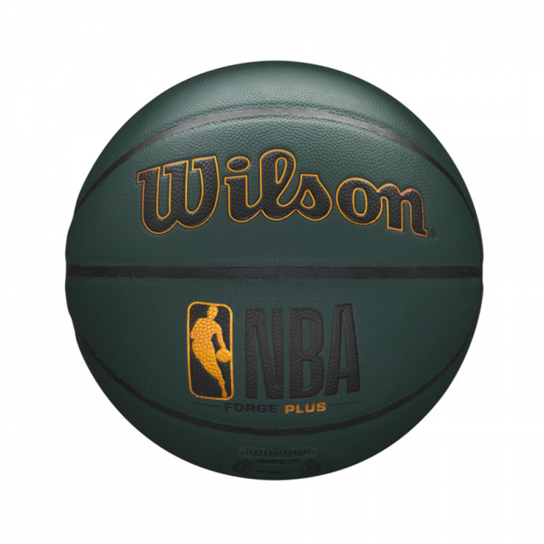 Wilson NBA Forge Plus Basketball-Forest Green